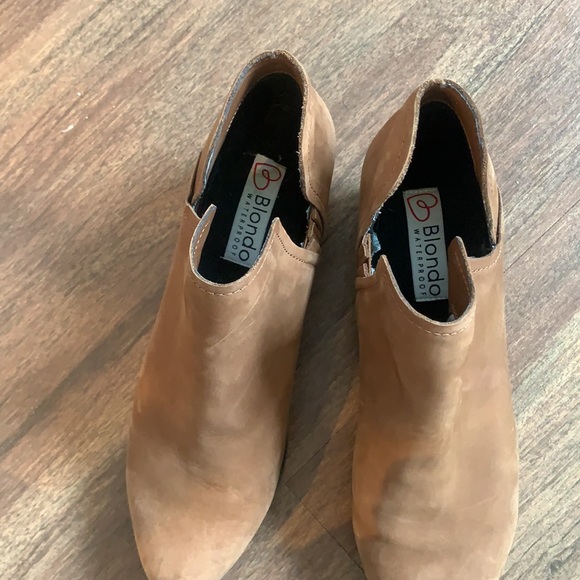 Blondo Waterproof Booties Rust Colour Size 9 - Picture 4 of 4